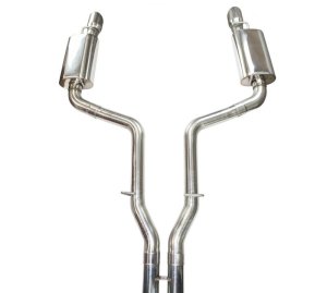 Dodge Magnum Performance Exhaust - Kooks Headers - X-Pipe with Polished Kooks Mufflers - `06-`08